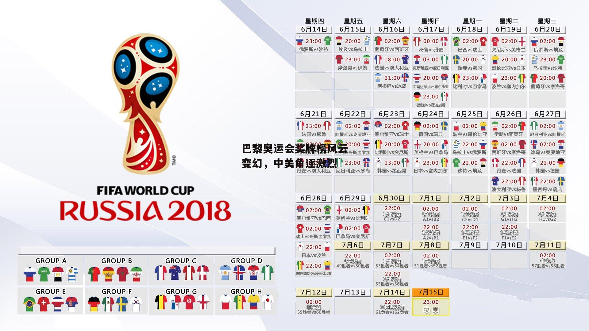 巴黎奥运会奖牌榜风云变幻,中美角逐激烈